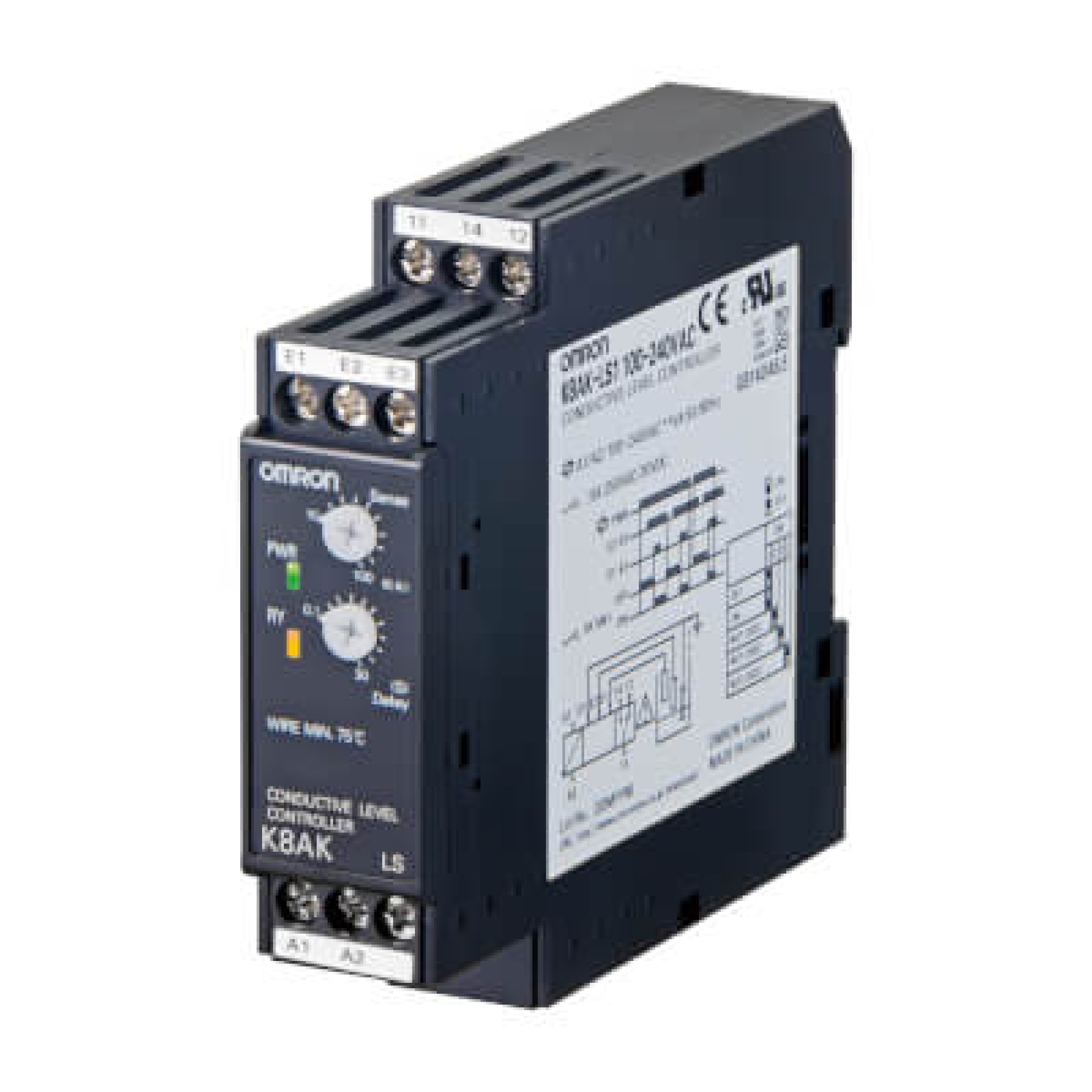 Omron Monitoring Relay 10k to 100k ohm 24vACDC
